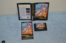 SEGA Genesis - GALAXY FORCE II- Video Game Console Cartridge w/ instruction Used