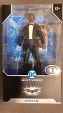 NIB  McFarlane PLATINUM EDITION  Lucius Fox  Batman Begins 7  Fig