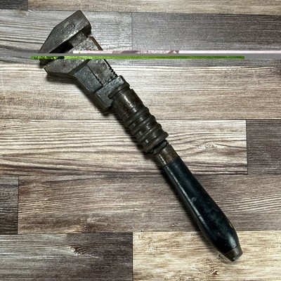 Antique Bemis & Call Combination Monkey Pipe Wrench Briggs Pattern 1900s-1920s