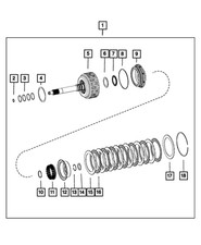 Genuine Mopar Automatic Transmission Clutch Kit 68637534aa