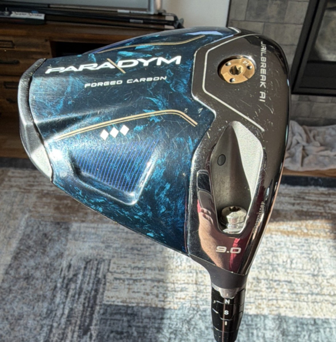 ⑦PARADYM X 9.0 LH Callaway Paradym Triple Diamond Driver 9.0° Stiff Flex Fujikura NX