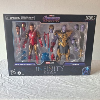 Hasbro Marvel Legends Series Infinity Saga Iron Man Mark 85 & Thanos 6 Zoll