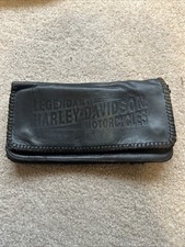 Vintage Leather Harley Davidson Wallet  See P...