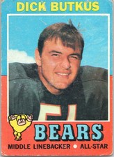 Dick Butkus Cards, Rookie Cards and Autographed Memorabilia Guide 3