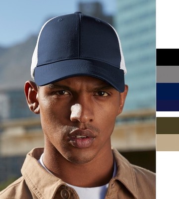 10er Pack Beechfield Urbanwear Trucker Mütze umettikettierbar B646 NEW