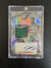 2016-17 Panini Spectra #4 Jaylen Brown Rising Stars Memorabilia Autographs #/199