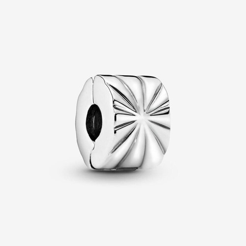 Authentic Pandora Retired Sunburst Clip Charm Set Sterling Silver, 925