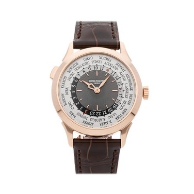 Patek Philippe Complications World Time Auto Rose Gold Watch 38mm 5230R-001