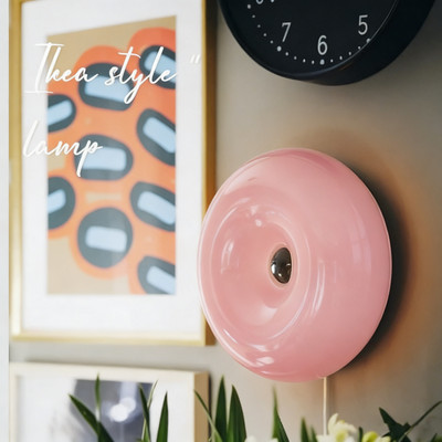 Aesthetic Doughnut Night Lamp-3 Cozy Ambient Light,Touch Control,Acrylic lampsha