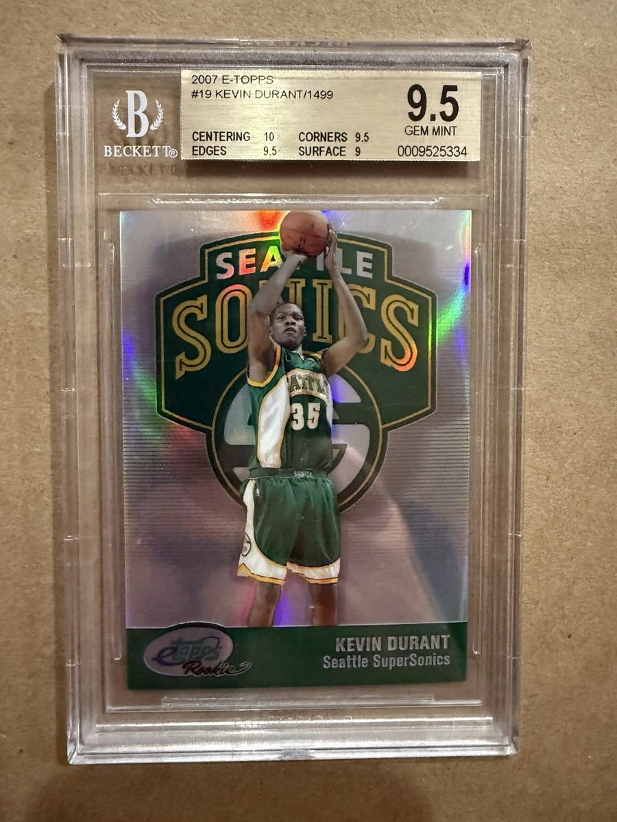 Topps Kevin Durant Basketball Serial Numbered Sports Trading Cards