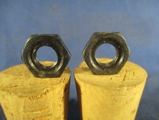 Nuevo de Lote Antiguo Par Campagnolo Nuovo Era Record Buje Delantero Tuercas 71 Fecha