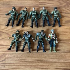 Lote de 9 figuras de acción Chap Mei S1 Sentinel 1 Soldier Force Soldier 4"