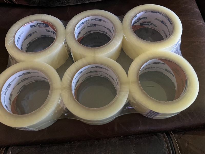 Shurtape 207149 - HP 200 - Clear - 48MM X  100M - 6EA - Production Grade BOPP