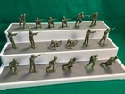 VINTAGE MARX 54MM BATTLEGROUND U.S. SOLDIERS 18
