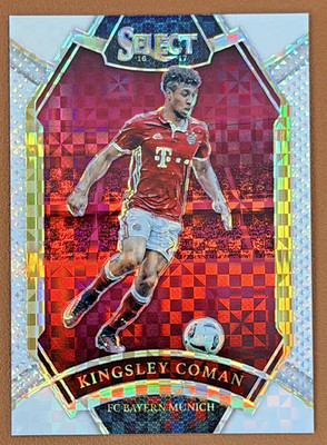 2016-17 Panini Select =Kingsley Coman= White FIELD Level Rookie #'d /99 Bayern