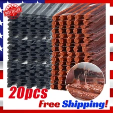 5-20 Tubeless Tire Tyre Puncture Repair Kit Strips Plug Car Van Truck Bike 10CM