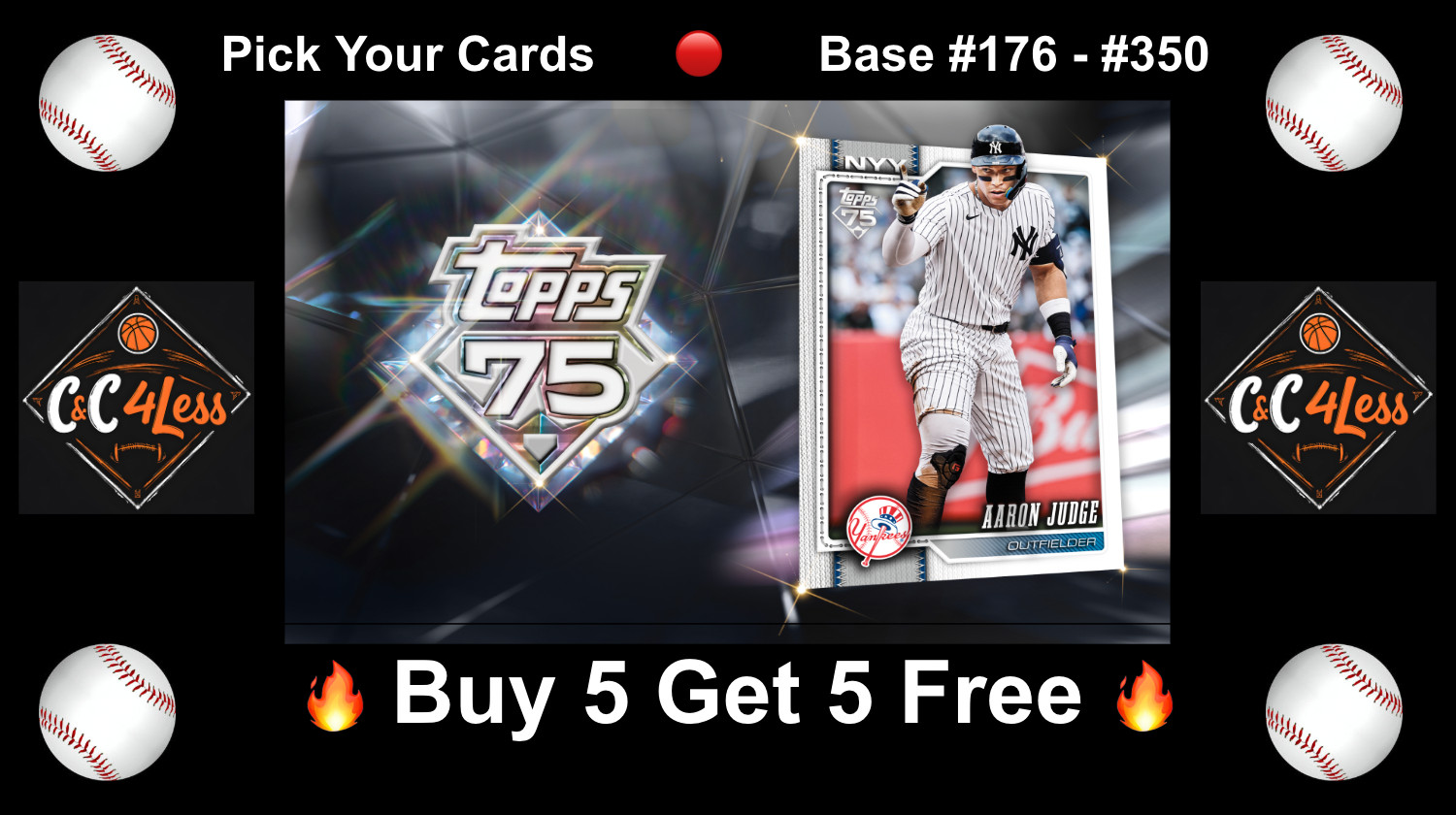 2026 Topps Series 1 ⚾️⚾️ #176 - #350 U-Pick to Complete Your Set 🔥Buy 5 Get 5🔥