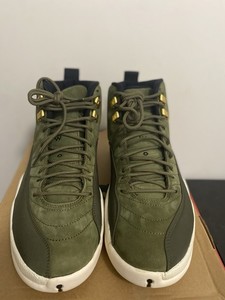 air jordan retro 12 olive green