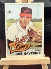 1965 Topps #427 Bob Saverine Baltimore Orioles