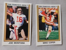 1989 Panini Stickers #1-200 Football Sticker Pick one
