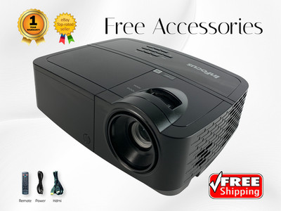InFocus IN114A DLP Projektor 4K 3000 ANSI PC 3D Bereit 2160P + 1 Jahr Garantie  