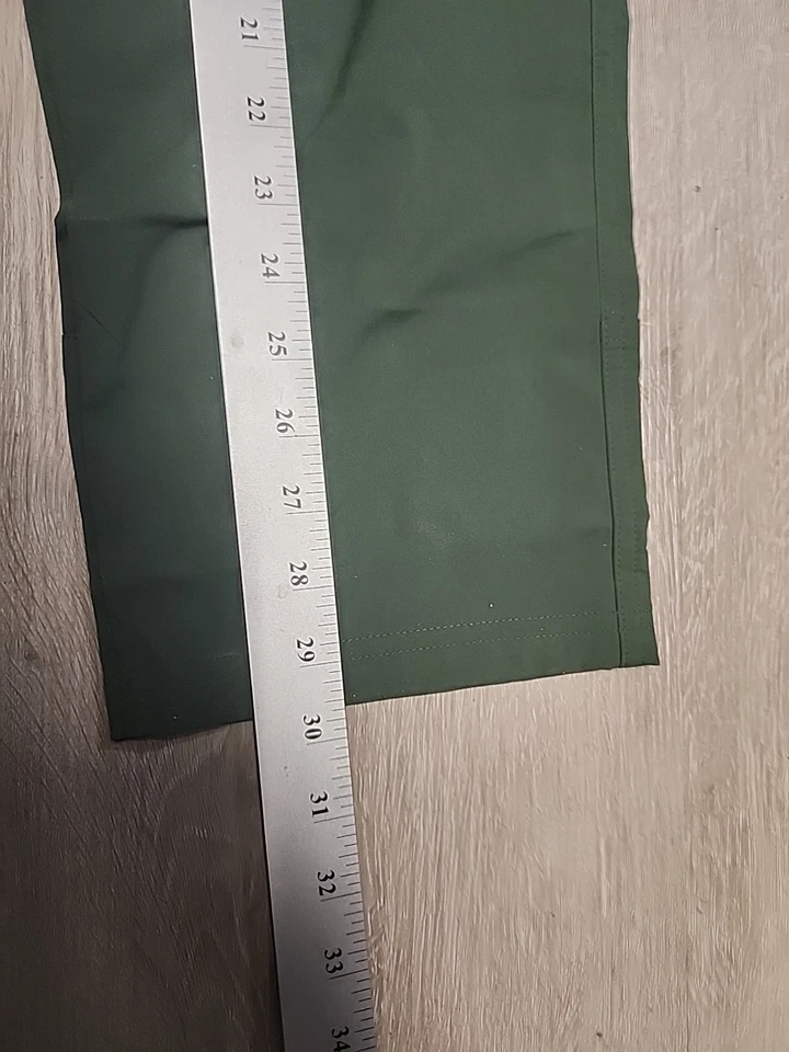 Pantalones de senderismo REI verdes ligeros de nailon con bolsillo de carga activa para hombre 32 x 30 Foto 3 de 4