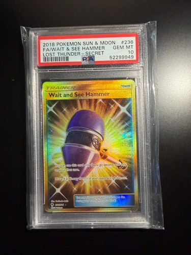 Wait and See Hammer graded PSA 10 for sale on eBay