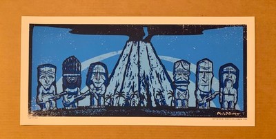 Rare 2006 Misprint Poster - Pearl Jam Hawaii CCFA Benefit - Art
