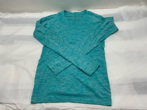 LULULEMON LONG SLEEVE SHIRT BLUE WOMEN SIZE 6-8