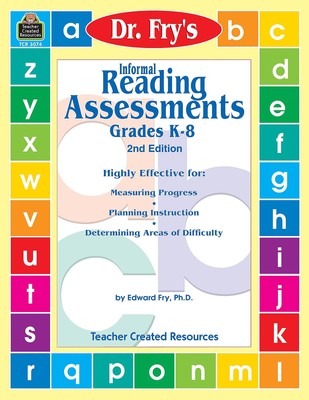 Informal Reading Assessments by Dr. Fry (Dr. Fry's Informal Reading)