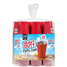 Member's Mark Heavy-Duty Red Cups (18oz., 240ct.) Great Price