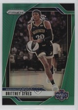 2024 Panini Prizm WNBA Green Prizm Brittney Sykes #80 1ce5