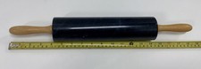 BLACK MARBLE & WOOD ROLLING PIN, (GB)
