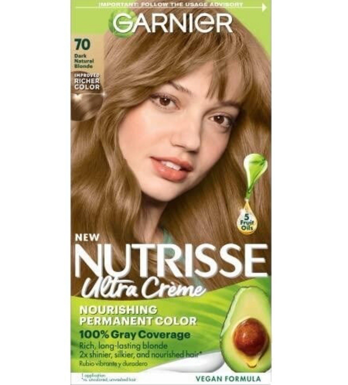 Nutrisse Nourishing Creme 70 Dark Natural Blonde Almond