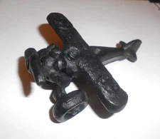 1930's Hubley style cast iron airplane