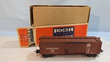 LIONEL PREWAR ORIG 2954 SEMI SCALE PENN BOX CAR W OB & INSERT (WS423)....TK