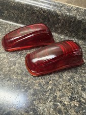 1941 Plymouth Tail Light Lens Glass Pair 1941 Plymouth Tail Light Lens Glass Pair