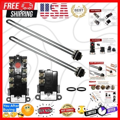 EWH-01 Electric Water Heater Tune-Up Kit, Includes Two Water Heater Thermosta...