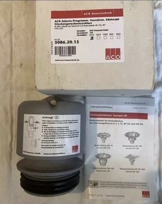 ACO 5087.20.15 Selecta Brandschutz-Geruchsverschluss DN 100,90°