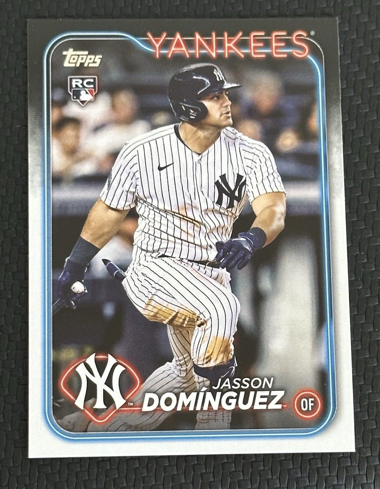 Jasson Dominguez 2024 Topps Series 1 Rookie Card #60 New York Yankees