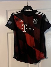FC Bayern Munich 19/20 Away Thomas Muller Champions League Patches Women’s L
