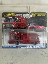 Hot Wheels Premium Team Transport Ferrari 250 GTO  Fiat 642 RN2 Bartoletti