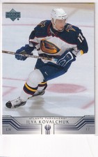 01/02 UD SERIES 2 ILYA KOVALCHUK RC ROOKIE CARD #242. rookie card picture