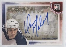 2012-13 ITG Forever Rivals Series Auto Dan Maloney #A-DMAL Auto 2d8