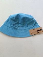 NWT STEVE MADDEN Womens Blue Bucket Hat Satin...
