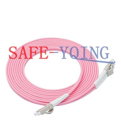LC to LC UPC Duplex Fiber Cable OM4 Multimode 3.0mm Fiber Optic Patch Cord 3M *u