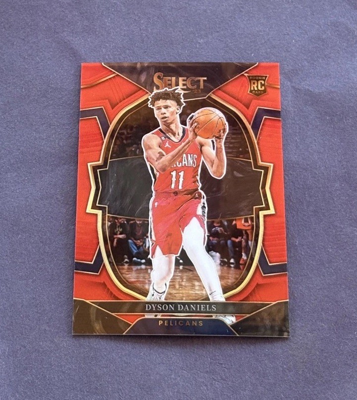 2022-23 Panini Select - Concourse Dyson Daniels #67 Red Prizm /199 (RC)