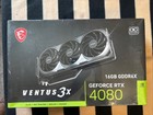 MSI Ventus GeForce RTX 4080 16GB GDDR6X PCI Express 4.0 Graphics Card VENTUS 3X