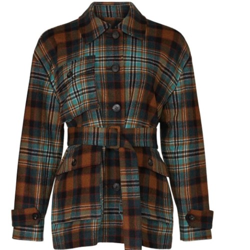 🔥CO FLANNEL PLAID JACKET🔥