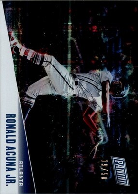 2019 Panini Father's Day Panini Collection Holo #RA Ronald Acuna Jr. /50
